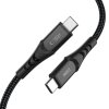 Kabel Tech-Protect UB11T UltraBoost Type-C PD 100W / QC3.0 100cm – czarny (black)